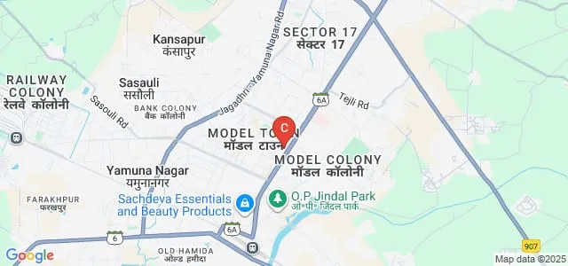 DAV College for Girls, Yamunanagar Map