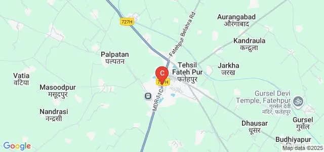 Shyam Manohar Degree College, Barabanki Map