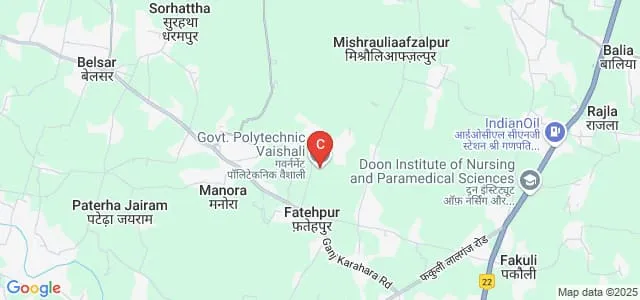 Government Engineering College, Vaishali Map