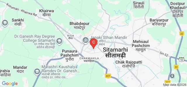 Sri Radha Krishna Goenka College, Sitamarhi Map