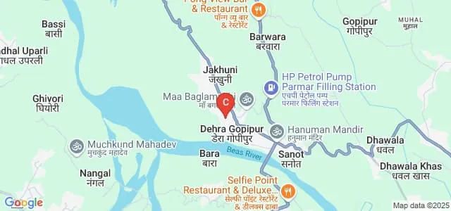 Government Degree College, Dehra Map