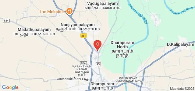 Thiru Ramakrishna Nallammai Polytechnic College, Tiruppur Map