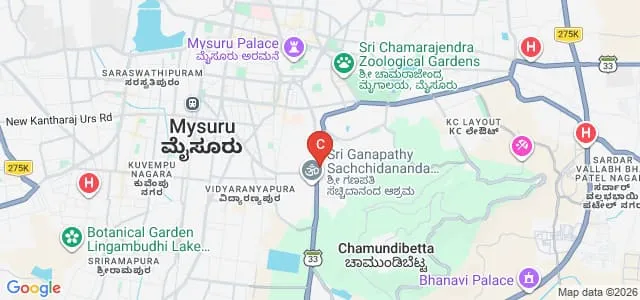 JSS College of Arts Commerce and Science, Mysore Map