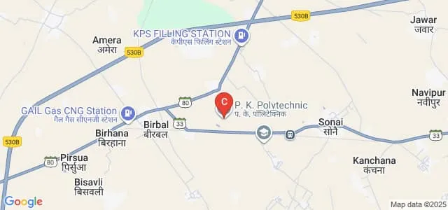 PK Polytechnic, Mathura Map
