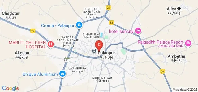 Shri BL Parikh College of BBA, Palanpur Map