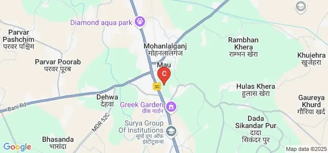 Balram Krishan Academy, Lucknow Map