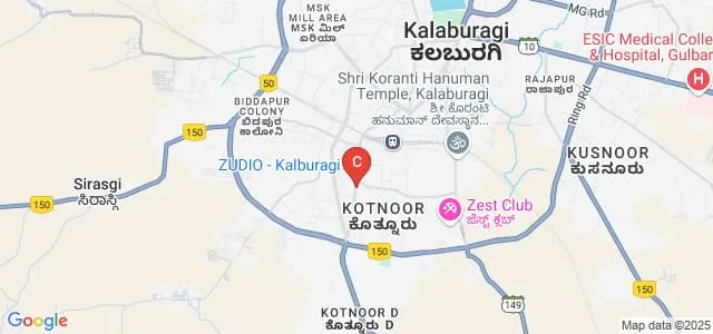 Ananya MSW College, Kalaburagi Map