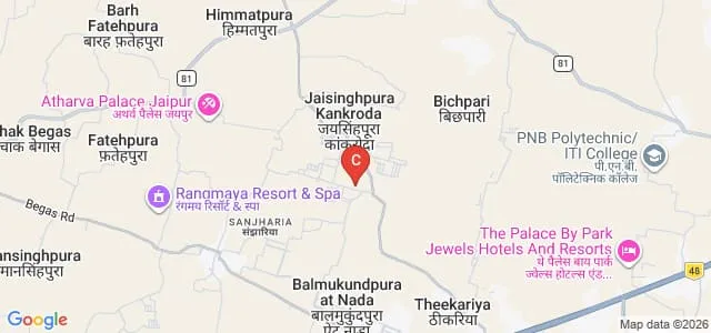 Anuradha Mahila Shiksha Prashiksha Mahavidyalaya, Jaipur Map