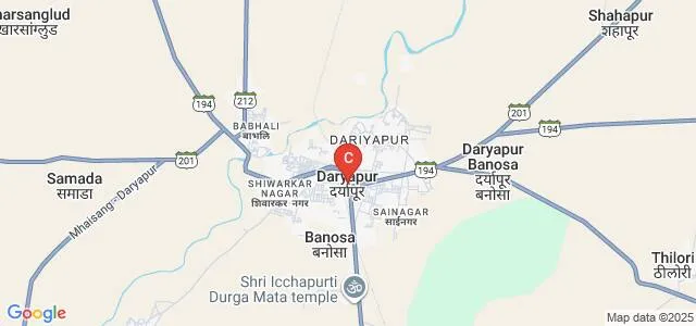 Shrimati Kokilabai Gawande Mahila Mahavidyalaya, Daryapur Map