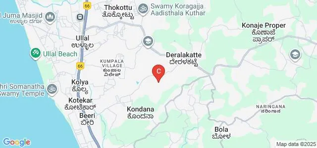 Nitte Institute of Architecture, Mangalore Map