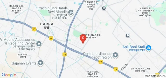 Dr Virendra Swarup Institute of Professional Studies, Kanpur Map