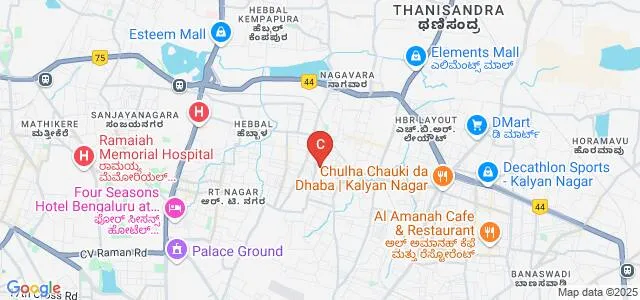 Sophia College, Bangalore Map