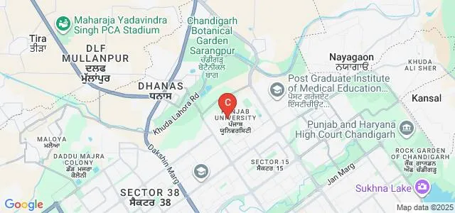 University Institute of Tourism and Hospitality Management, Chandigarh University, Chandigarh Map
