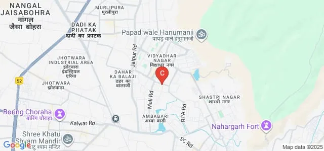 Bharat Law College, Jaipur Map