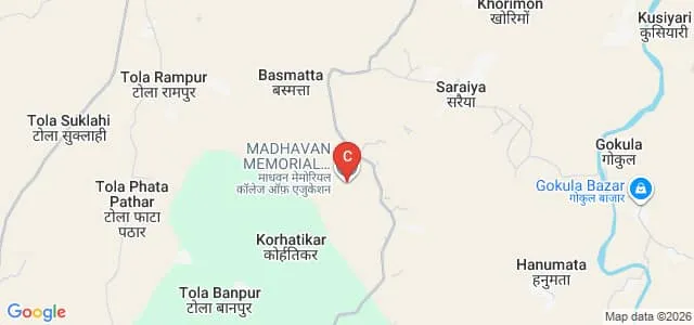Madhavan Memorial College of Education, Banka Map