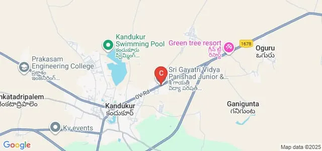 Sri Gayatri Vidya Parishad Degree College, Kandukur Map