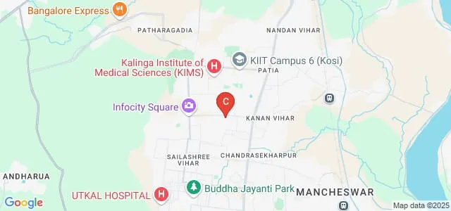Naxatra Institute of Media Studies, Bhubaneswar Map
