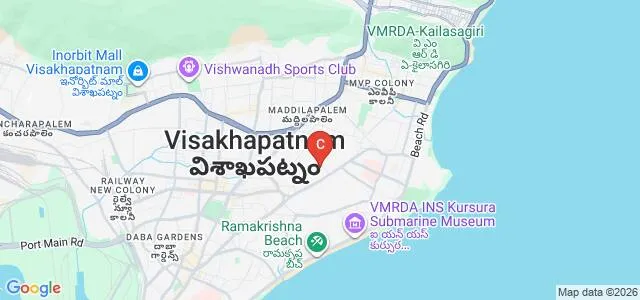 Andhra University College of Arts and Commerce, Visakhapatnam Map