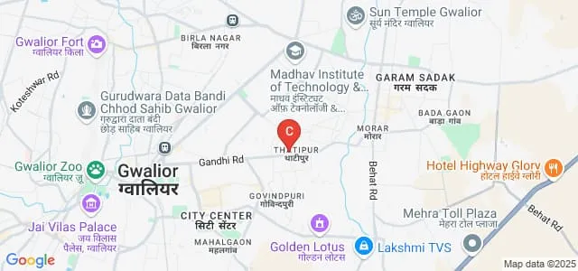 Bhartiya Vidya Mandir Institute of Information Technology, Gwalior Map