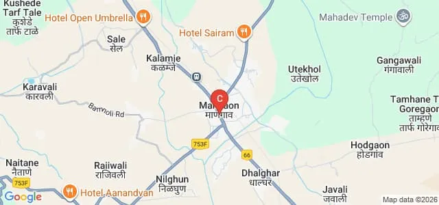 Mumbai College of Hotel Management and Catering, Mangaon Map