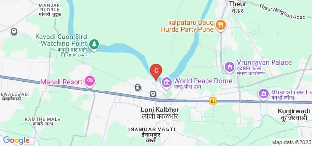 MIT International School of Broadcasting and Journalism, Pune Map