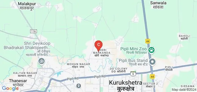 Mahabir Polytechnic College, Ambala Map