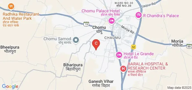 Vinayak International College, Jaipur Map