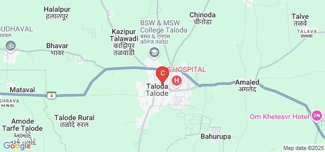 Nandurbar Taluka Vidhayak Samiti's College of Education, Nandurbar Map