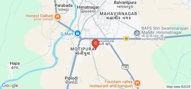 GMERS Medical College and Hospital, Himmatnagar Map