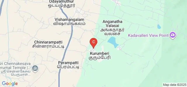 Marappan Lakshmiammal Arts and Science College, Vellore Map