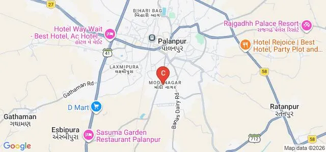 Matrushree SS Govinda B Ed College, Palanpur Map