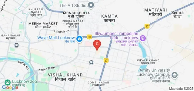 UEI Global, Lucknow Map