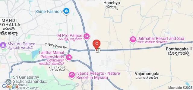 Cauvery College of Management, Mysuru Map