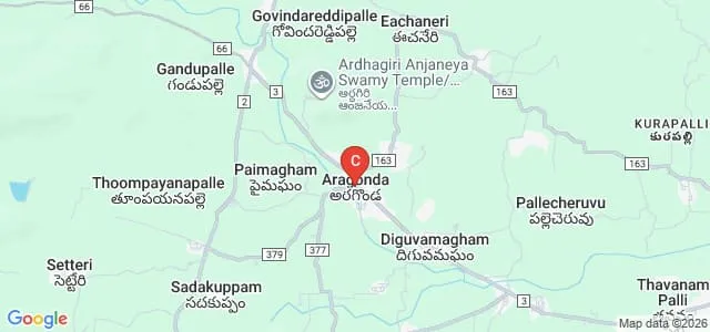 Aragonda Apollo College of Nursing, Chittoor Map