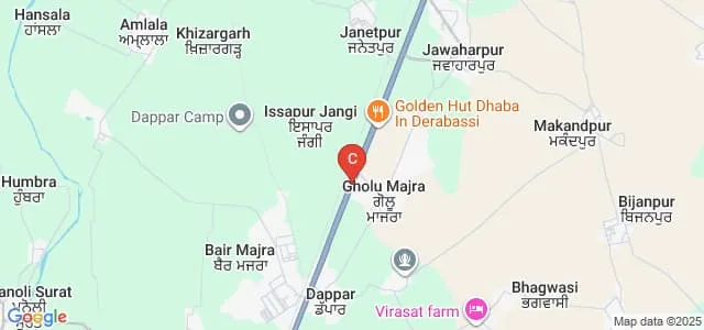 Vidya Jyoti Educational Society, Dera Bassi Map
