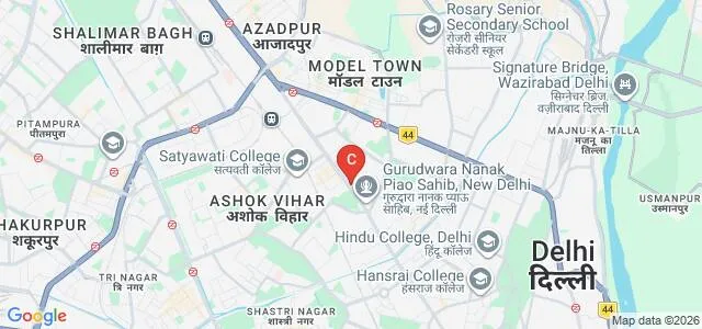 International School of Design, Delhi Map