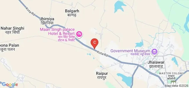 Dr Zakir Hussain MMTT College, Jhalawar Map