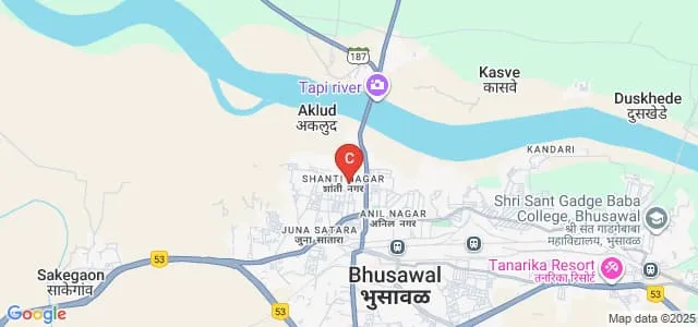 Smt Padambai Kapurchandji Kotecha Mahila Mahavidyalaya, Bhusawal Map