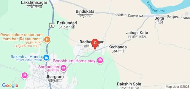 Sevayatan Sikshan Mahavidyalaya, Paschim Medinipur Map