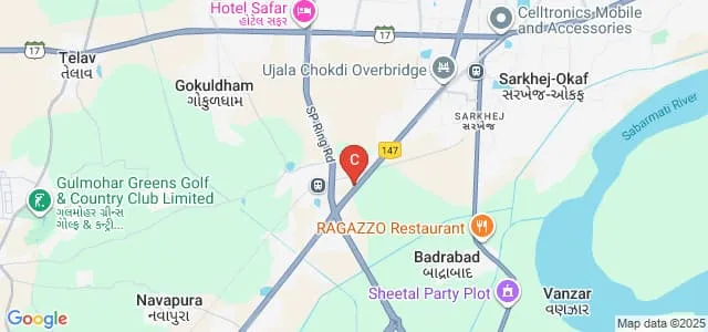 Narayana Business School, Ahmedabad Map
