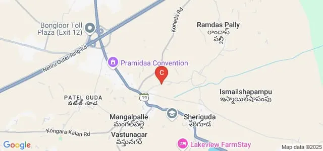 Aurobindo College of Business Management, Ibrahimpatnam Map