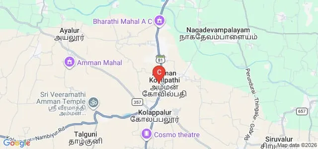 Sri Sai Sindhu College of Nursing, Erode Map