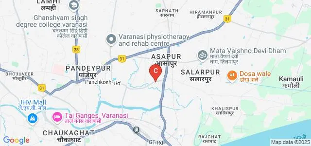 Sri Ram College of Commerce and Education, Varanasi Map
