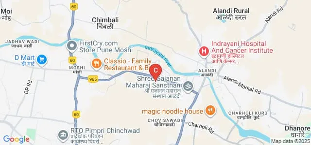 Rajmata Jijau Shikshan Prasarak Mandals Institute of Computer and Management Research, Pune Map