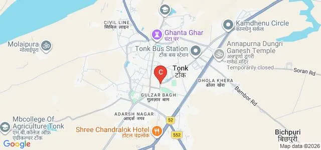 Saint Soldier Mahila TT College, Tonk Map