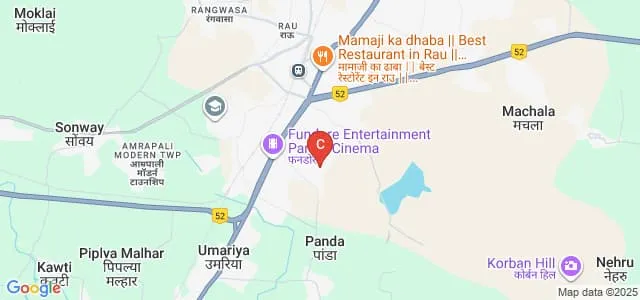 College of Dental Sciences and Hospital, Indore Map