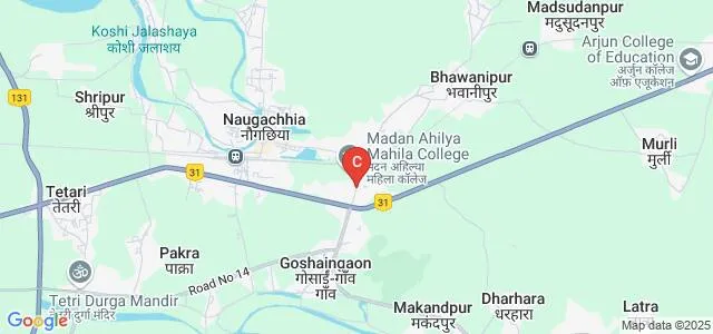 MAM College, Naugachia Map