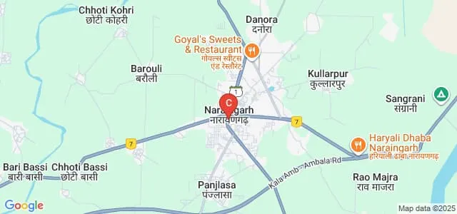 Shree Ram Mulkh College of Technical Education, Ambala Map