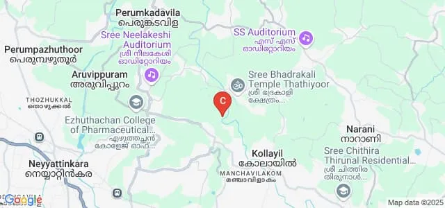 Santhom Malankara Arts and Science College, Thiruvananthapuram Map