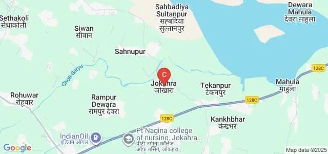 P Nagina Smarak Mahavidyalaya, Azamgarh Map